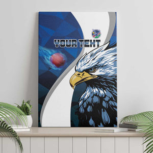 Custom Afro Namibia Cricket Canvas Wall Art Go Eagles