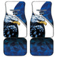 Custom Afro Namibia Cricket Car Mats Go Eagles