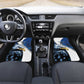 Custom Afro Namibia Cricket Car Mats Go Eagles