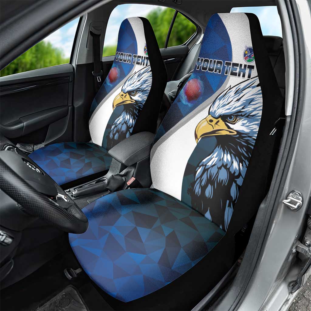 Custom Afro Namibia Cricket Car Seat Cover Go Eagles