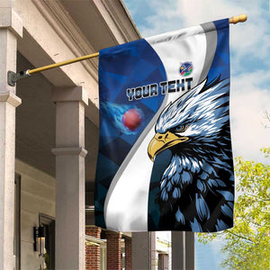 Custom Afro Namibia Cricket Garden Flag Go Eagles