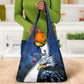 Custom Afro Namibia Cricket Grocery Bag Go Eagles