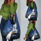 Custom Afro Namibia Cricket Grocery Bag Go Eagles