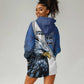 Custom Afro Namibia Cricket Hoodie Dress Go Eagles