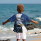 Custom Afro Namibia Cricket Kid Hawaiian Shirt Go Eagles