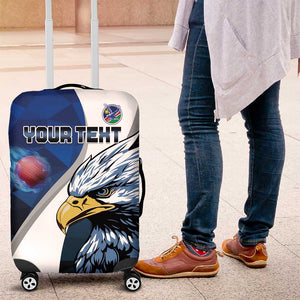 Custom Afro Namibia Cricket Luggage Cover Go Eagles