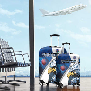 Custom Afro Namibia Cricket Luggage Cover Go Eagles