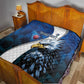 Custom Afro Namibia Cricket Quilt Go Eagles