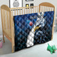 Custom Afro Namibia Cricket Quilt Go Eagles