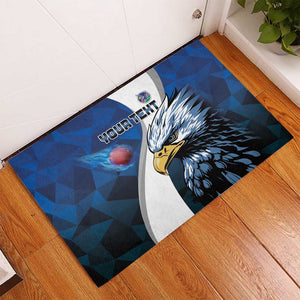 Custom Afro Namibia Cricket Rubber Doormat Go Eagles