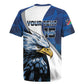 Custom Afro Namibia Cricket Rugby Jersey Go Eagles