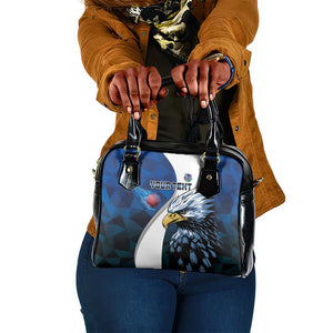 Custom Afro Namibia Cricket Shoulder Handbag Go Eagles
