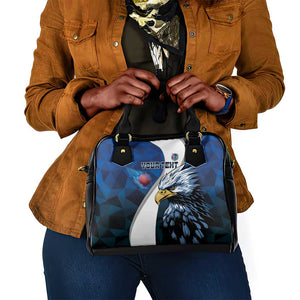 Custom Afro Namibia Cricket Shoulder Handbag Go Eagles