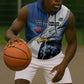 Custom Afro Namibia Cricket Sleeveless Zip Hoodie Go Eagles - African Pride