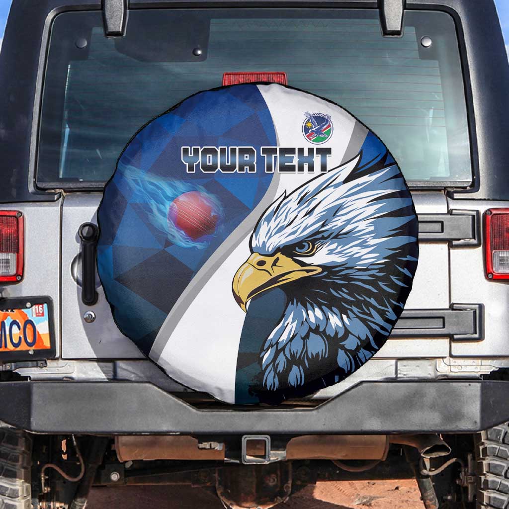 Custom Afro Namibia Cricket Spare Tire Cover Go Eagles