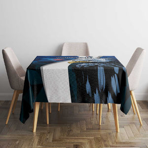 Custom Afro Namibia Cricket Tablecloth Go Eagles