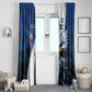 Custom Afro Namibia Cricket Window Curtain Go Eagles