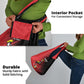Uganda Football Custom Grocery Bag African Pattern Mix Grunge Style - Red Color