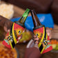 Personalised Afro Uganda 4 in 1 Can Cooler Tumbler Black Crowned Crane With Coat Of Arms