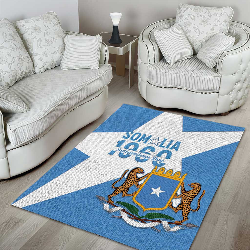 Personalized Somalis Independence Day Area Rug Soomaaliya Arise Somalis!