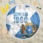 Personalized Somalis Independence Day Beach Blanket Soomaaliya Arise Somalis!