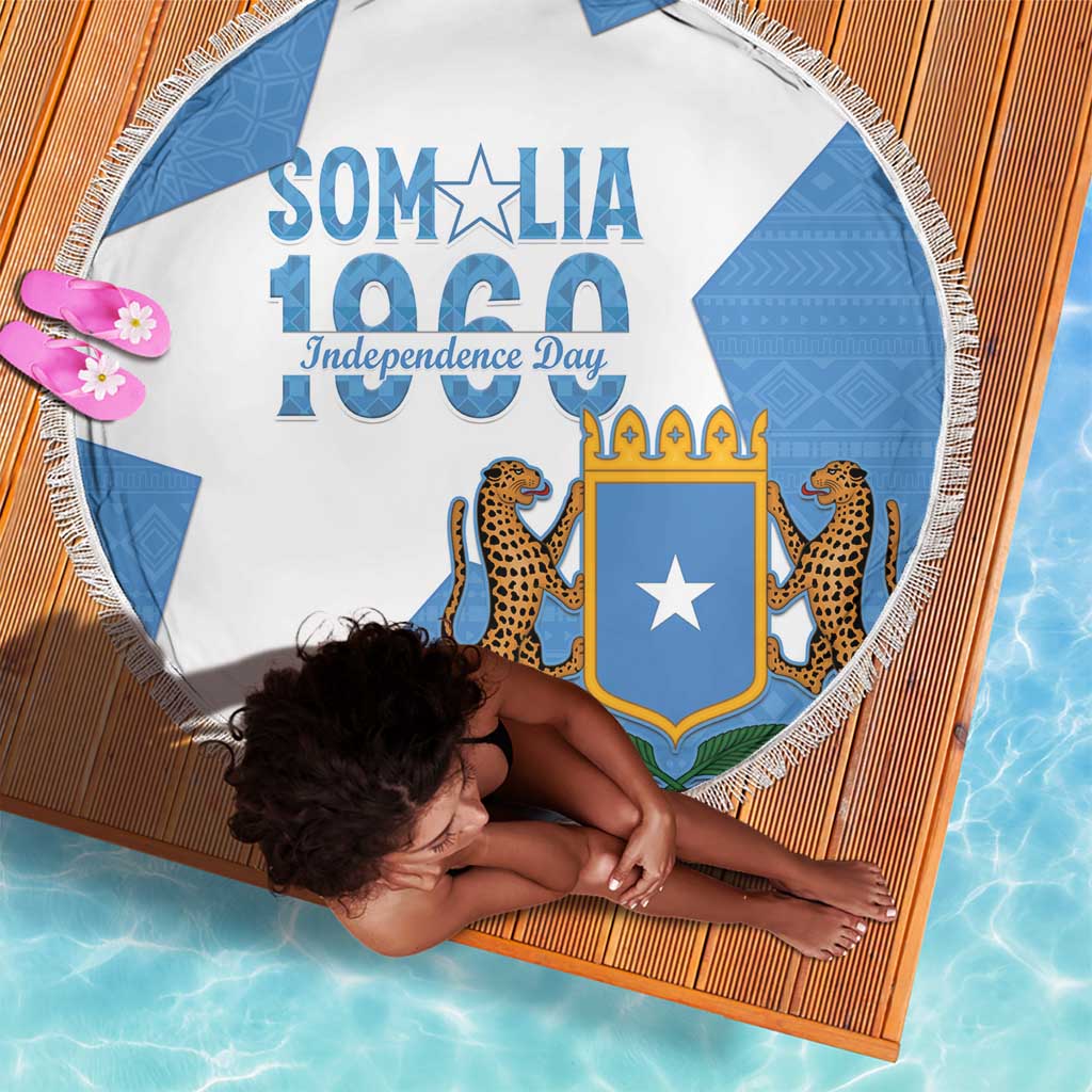 Personalized Somalis Independence Day Beach Blanket Soomaaliya Arise Somalis!
