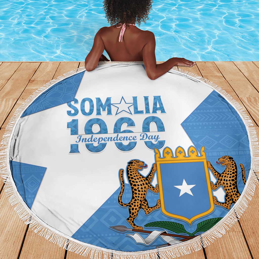 Personalized Somalis Independence Day Beach Blanket Soomaaliya Arise Somalis!