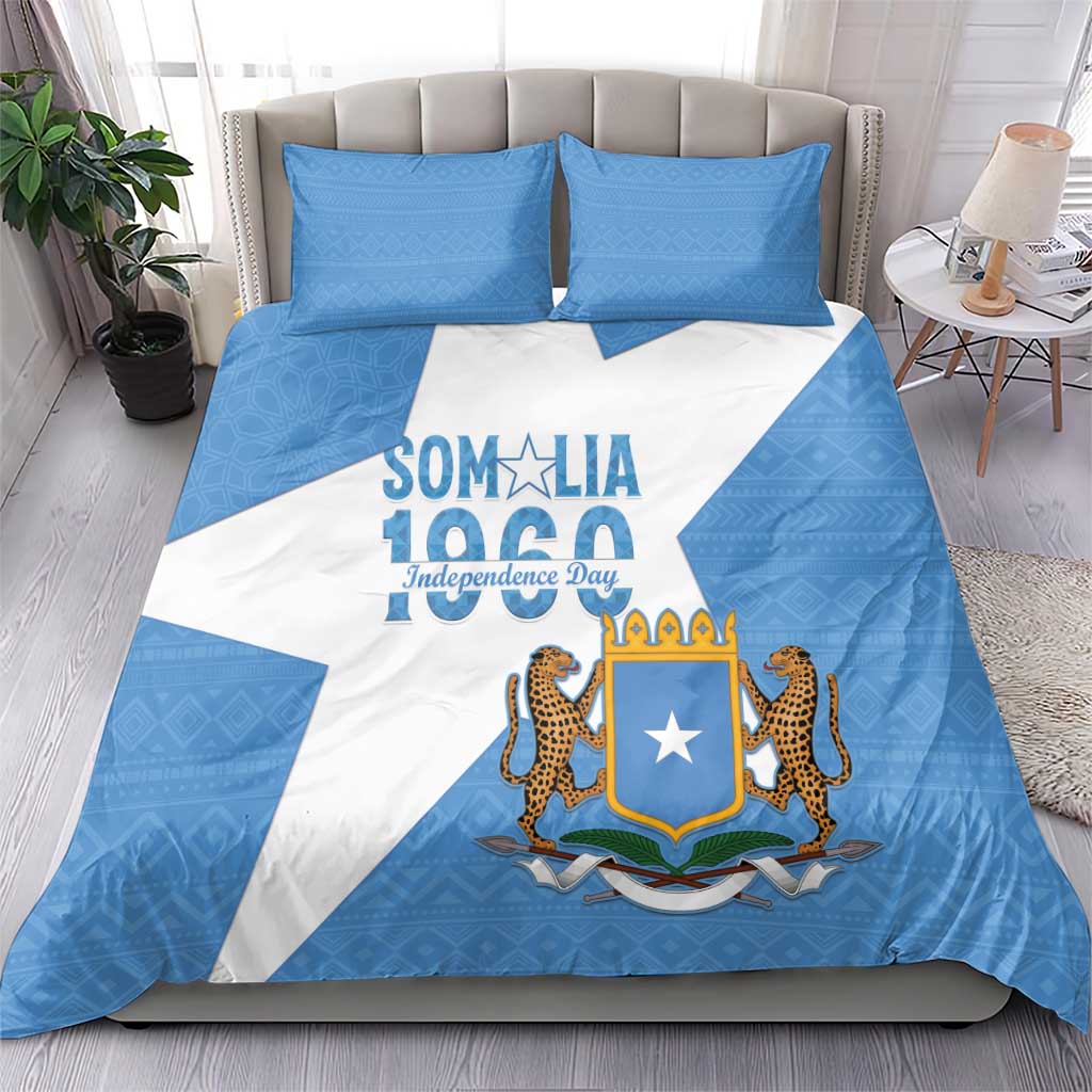 Personalized Somalis Independence Day Bedding Set Soomaaliya Arise Somalis!