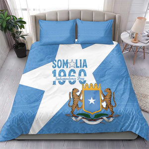Personalized Somalis Independence Day Bedding Set Soomaaliya Arise Somalis!