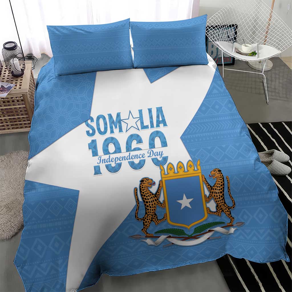 Personalized Somalis Independence Day Bedding Set Soomaaliya Arise Somalis!
