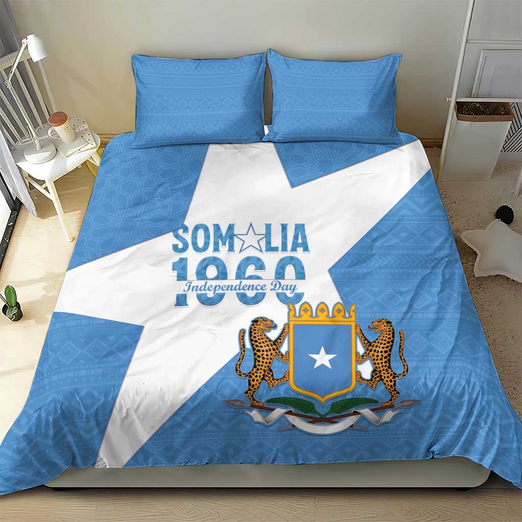 Personalized Somalis Independence Day Bedding Set Soomaaliya Arise Somalis!