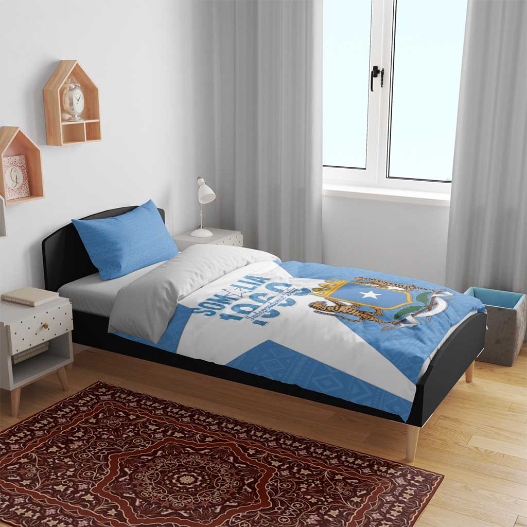 Personalized Somalis Independence Day Bedding Set Soomaaliya Arise Somalis!