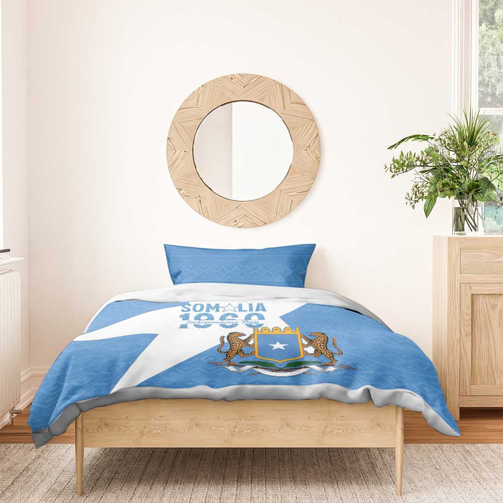 Personalized Somalis Independence Day Bedding Set Soomaaliya Arise Somalis!
