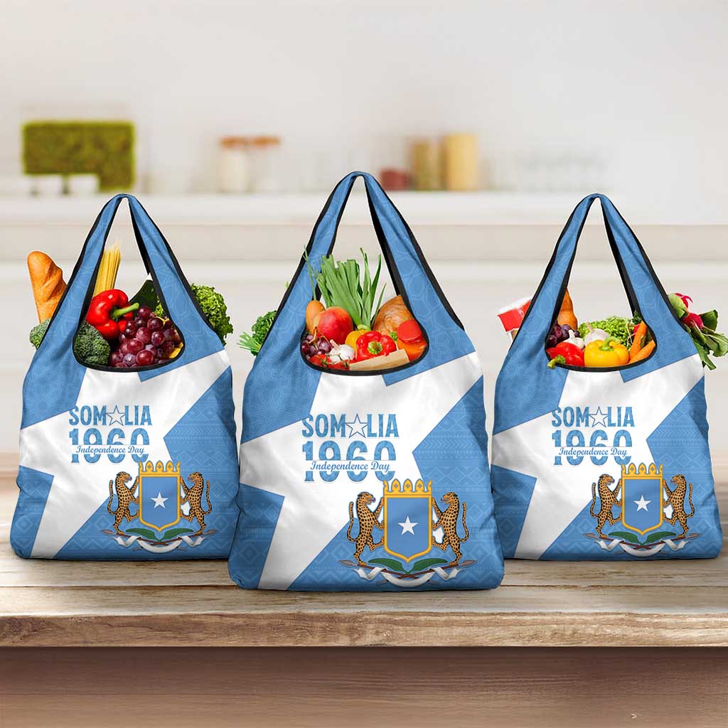 Personalized Somalis Independence Day Grocery Bag Soomaaliya Arise Somalis!