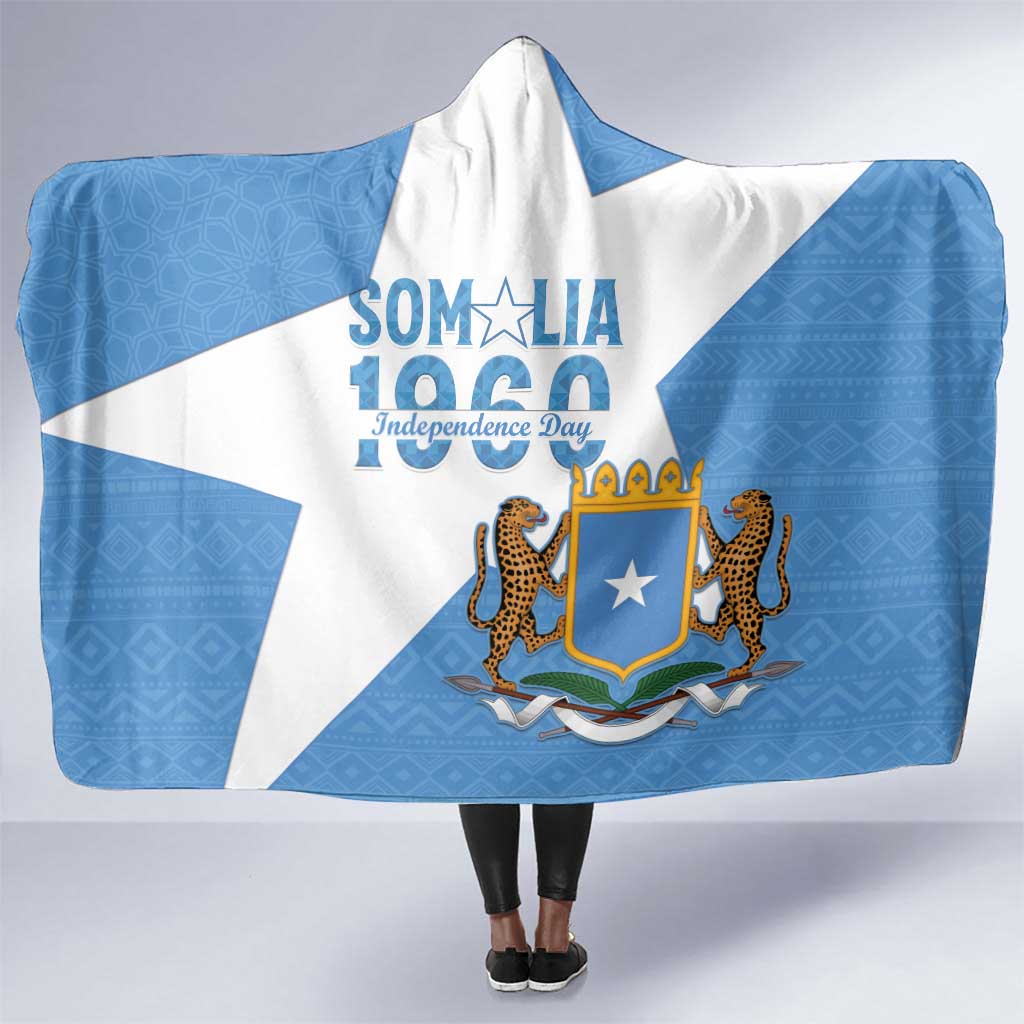 Personalized Somalis Independence Day Hooded Blanket Soomaaliya Arise Somalis!