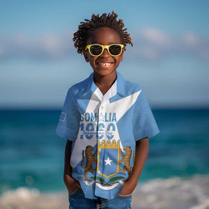Personalized Somalis Independence Day Kid Hawaiian Shirt Soomaaliya Arise Somalis!