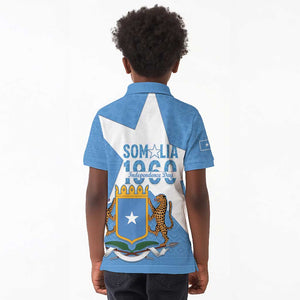 Personalized Somalis Independence Day Kid Polo Shirt Soomaaliya Arise Somalis!