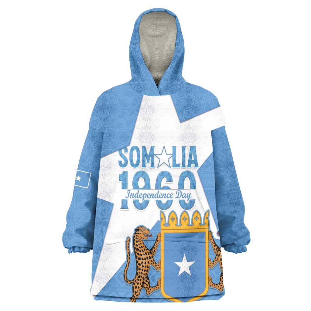 Personalized Somalis Independence Day Kid Wearable Blanket Hoodie Soomaaliya Arise Somalis!