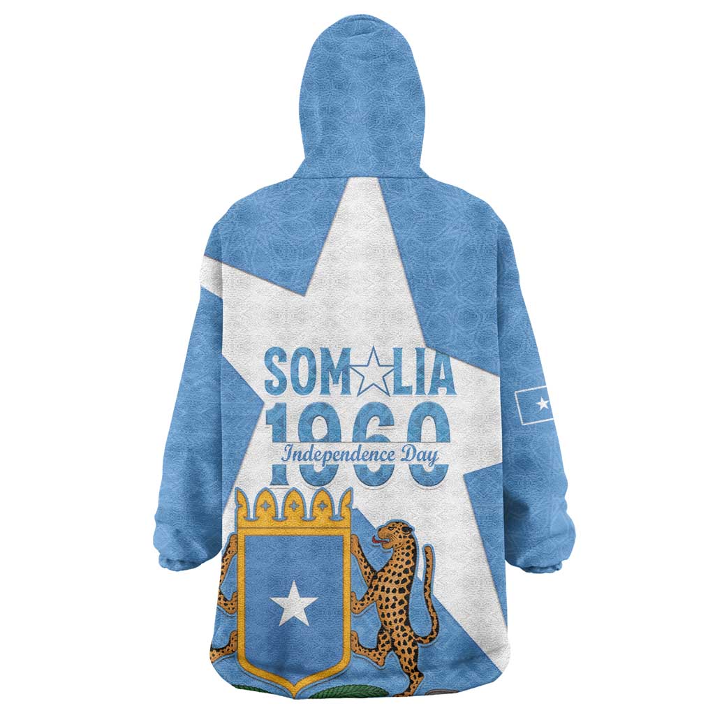 Personalized Somalis Independence Day Kid Wearable Blanket Hoodie Soomaaliya Arise Somalis!
