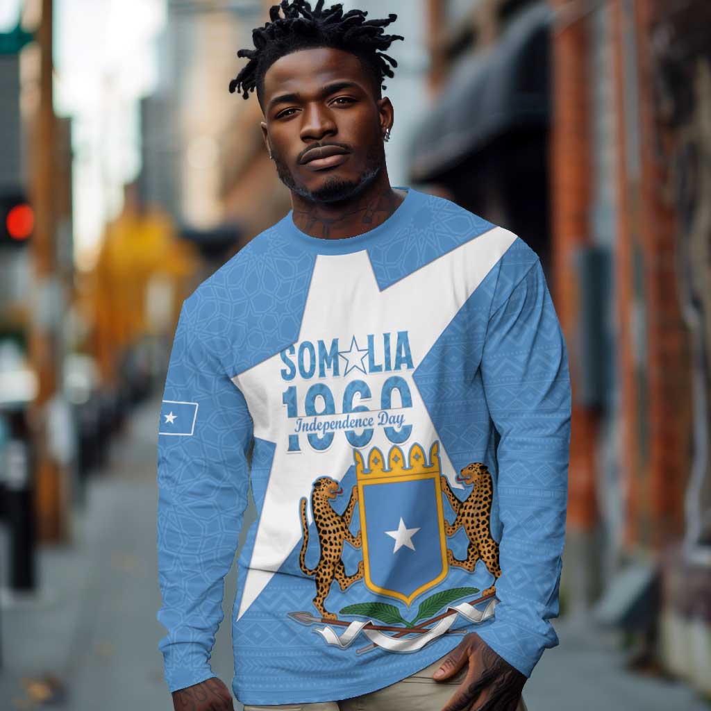 Personalized Somalis Independence Day Long Sleeve Shirt Soomaaliya Arise Somalis!