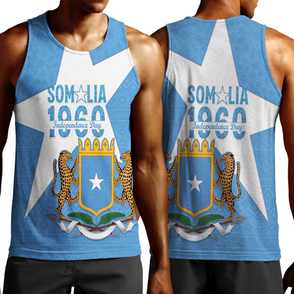 Personalized Somalis Independence Day Men Tank Top Soomaaliya Arise Somalis!