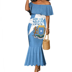 Personalized Somalis Independence Day Mermaid Dress Soomaaliya Arise Somalis!