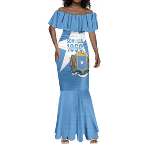 Personalized Somalis Independence Day Mermaid Dress Soomaaliya Arise Somalis!