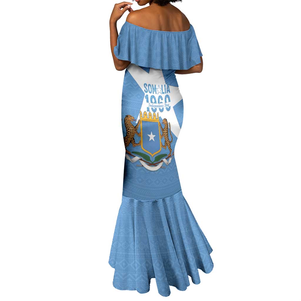 Personalized Somalis Independence Day Mermaid Dress Soomaaliya Arise Somalis!