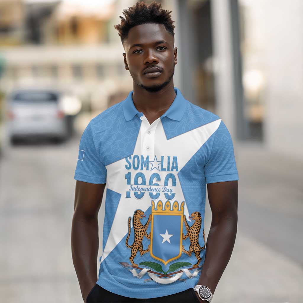 Personalized Somalis Independence Day Polo Shirt Soomaaliya Arise Somalis!