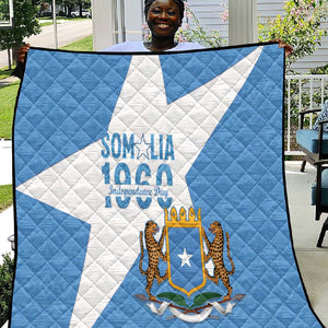 Personalized Somalis Independence Day Quilt Soomaaliya Arise Somalis!