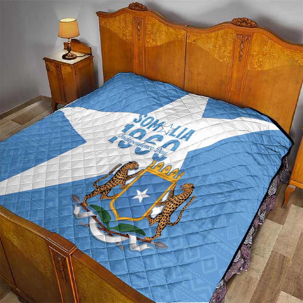 Personalized Somalis Independence Day Quilt Soomaaliya Arise Somalis!