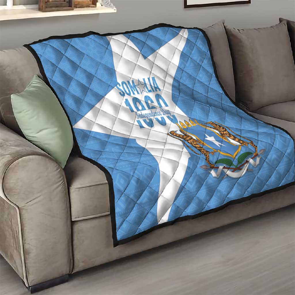 Personalized Somalis Independence Day Quilt Soomaaliya Arise Somalis!