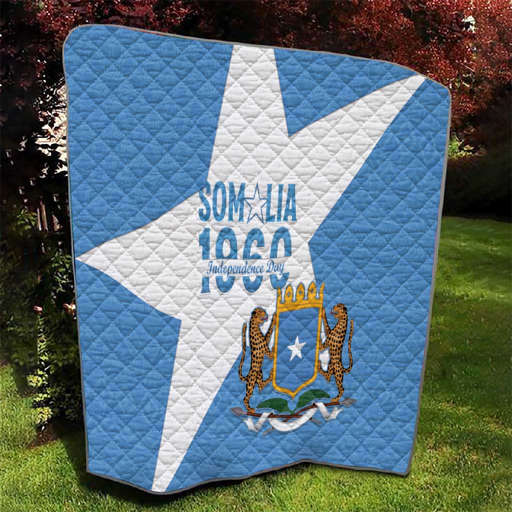 Personalized Somalis Independence Day Quilt Soomaaliya Arise Somalis!