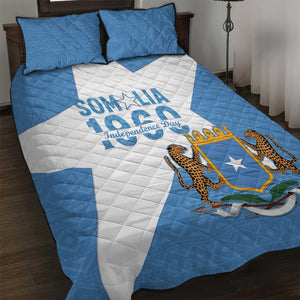 Personalized Somalis Independence Day Quilt Bed Set Soomaaliya Arise Somalis!